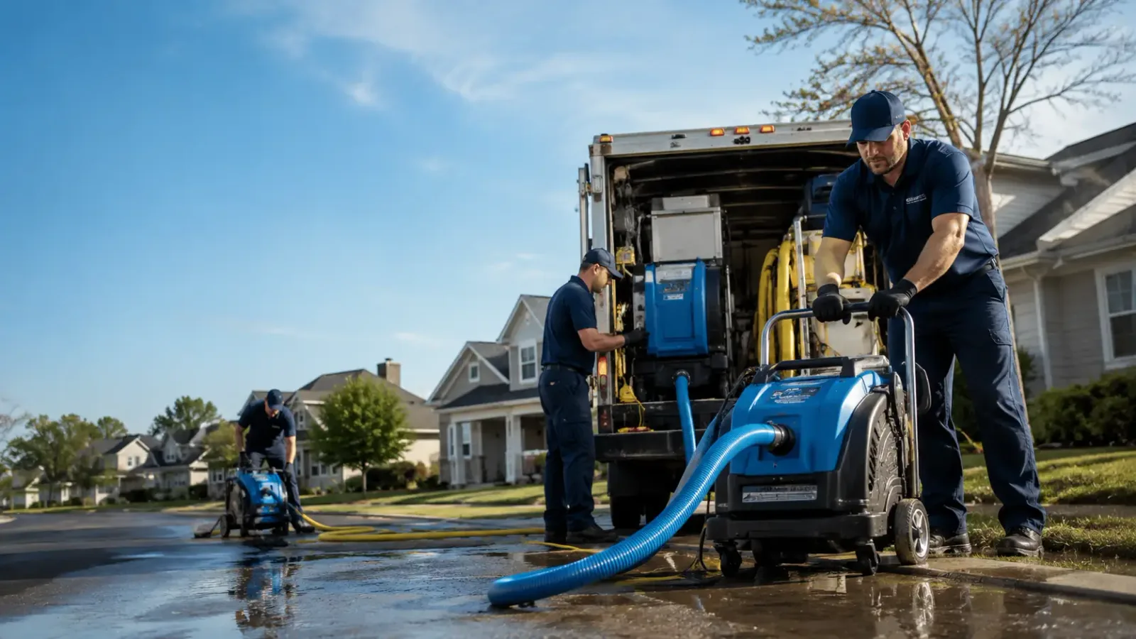 Flood Damage Cleanup in Rupert, WV